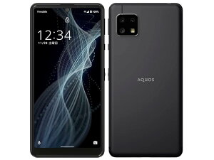 【整備済み品】SHARP シャープ AQUOS sense4 basic SIMフリー スマートフォン Ymobile A003SH ブラック 180日保証