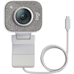 yςݕiz Logicool WN[ WebJ C980OW tHD 1080P 60fps Xg[~O EFuJ ItzCg  c EFuc j^[ 180ۏ