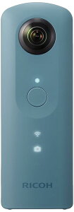 �y�����ςݕi�z RICOH 360�x�J���� RICOH THETA SC (�u���[) �S�V���J���� 910743