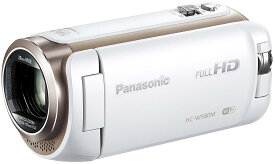 パナソニック HDビデオカメラ W580M 32GB サブカメラ搭載 高倍率90倍ズーム ホワイト HC-W580M-W (整備済み品)