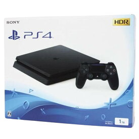 【整備済み品】 SONY ソニー PlayStation 4 ジェット・ブラック 1TB (CUH-2100BB01) PS4 プレステ4 プレイステーション4 180日保証【メーカー生産終了】 [video game]