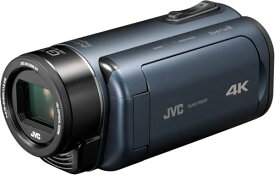 【整備済み品】 JVCKENWOOD JVC ビデオカメラ Everio R 4K撮影 防水 防塵 耐衝撃 ディープオーシャンブルー GZ-RY980-A 180日保証