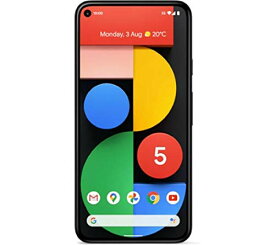【整備済み品】 Google Pixel 5 G5NZ6 128GB Just Black SIMフリー (整備済み品)