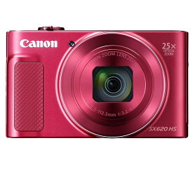 【整備済み品】 Canon コンパクトデジタルカメラ PowerShot SX620 HS レッド 光学25倍ズーム PSSX620HSRE