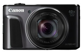 Canon デジタルカメラ PowerShot SX720 HS ブラック 光学40倍ズーム PSSX720HSBK (整備済み品)