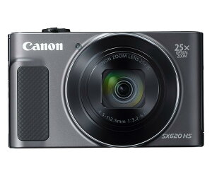 �y�����ςݕi�z Canon �R���p�N�g�f�W�^���J���� PowerShot SX620 HS �u���b�N ���w25�{�Y�[��/Wi-Fi�Ή� PSSX620HSBK