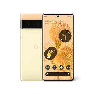 �y�����ςݕi�z Google Pixel 6 Pro GF5KQ 128GB Sorta Sunny SIM�t���[ (�����ςݕi)