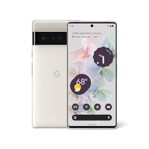 �y�����ςݕi�z Google Pixel 6 Pro GF5KQ 128GB Cloudy White SIM�t���[ (�����ςݕi)
