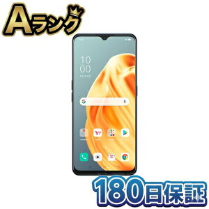 �y�����ςݕi�z SIM�t���[ OPPO Reno3 A Ymobile ���C���o�C�� 6GB+128GB �u���b�N �X�}�[�g�t�H���{��