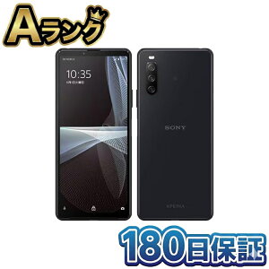 �y�����ςݕi�z SONY �\�j�[ Xperia 10 III �u���b�N SIM�t���[ �X�}�[�g�t�H�� SIM���b�N���� 6GB/128GB 6�C���` �L�@EL�f�B�X�v���C 180���ۏ�