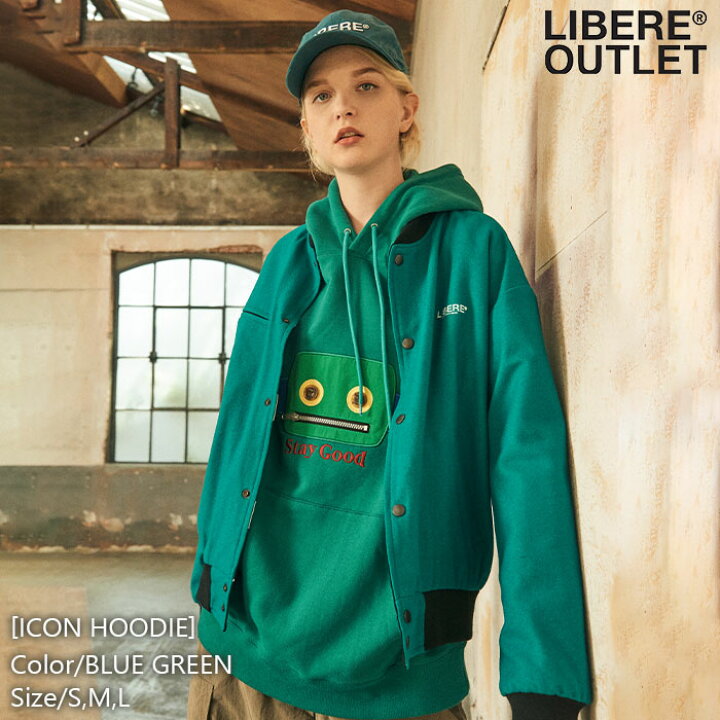 楽天市場】LIBERE リベーレ アイコン フーディー パーカー プル  