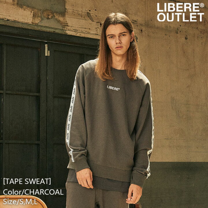 楽天市場】LIBERE リベーレ テープ スウェット スエット トレーナー 