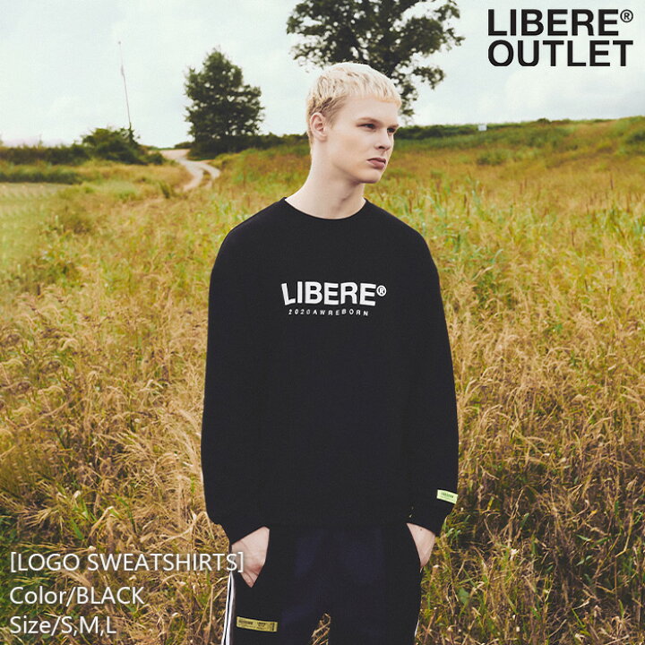 楽天市場】LIBERE リベーレ ロゴ スウェット シャツ スエット プル 