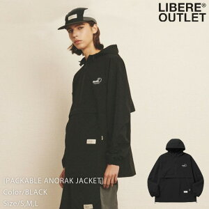 LIBERE x[ pbJu AmbN WPbg AE^[ 㒅  ubN[PACKABLE ANORAK JACKET/BLACK]AEgbg