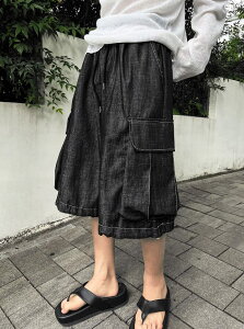 [COSYHARU]Peace Non-Fade Bermuda Pants