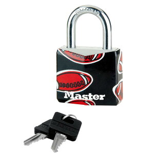 Master Lock (�}�X�^�[���b�N) �싞�� ���� ���^ �y�� �v�����g �{�̕�30mm �ݍ����a18mm �A���~ �h�� 9130EURDPSP-R ���O�r�[