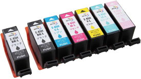 エプソン-EPSON用 クマノミ KUI-6CL(BK×2-C-LC-M-LM-Y) 対応機種(EP-879AB/AR/AW、EP-880AB/AN/AR/AW） 【＠ink】-プリンターインク