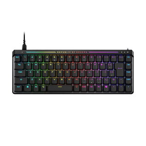 ASUS ROG Falchion Ace HFX �Q�[�~���O�L�[�{�[�h/���s�b�h�g���K�[/���C���L�[�X�C�b�` / 65%���C�A�E�g/���{��z��/�L���ڑ� / �������K�i