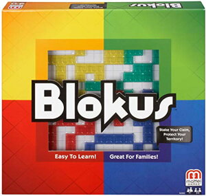 Mattel Games Blokus | ファミリーストラテジー 形状ブロックゲーム 2~4人用
