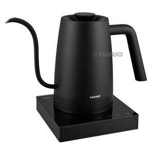 HARIO(�n���I) Electric Kettle Lyra ECK-80-B �d�C�P�g�� 800ml �u���b�N �z���C�g �L�b�`���Ɠd ������� �P�g�� �R�[�q�[��� ���x����