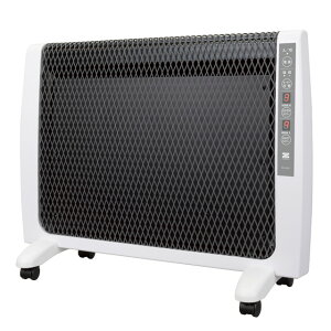 ゼンケン 超薄型 遠赤外線暖房機 RH-2202 薄型ヒーター キャスター付 乾燥しにくい暖房機 転倒時安全装置 ホコリを巻き上げないヒーター 温風なし 冬 家電 省エネ 1000W 日本製