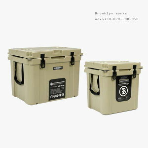 �u���b�N�������[�N�X HARD COOLER 55T �n�[�h�N�[���[�{�b�N�X 55T BROOKLYN WORKS �L�����v �A�E�g�h�A ��d �h�Б΍� �֗� �N�[���[�{�b�N�X �h��
