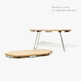 【期間中 20％OFF！7/11 1:59 まで！】ブルックリンワークス WOOD MIX TABLE ウッドミックステーブル BROOKLYN WORKS キャンプ アウトドア