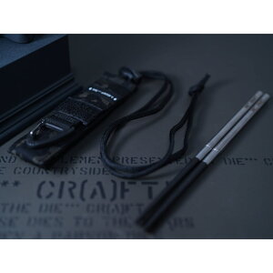 DIE CRAFT 퓬2^J IWi[&P[X CHOPSTICK AND CASE MULTICAM BLACK ORIGINAL DESIGN