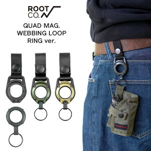 ROOT CO. GRAVITY QUADMAG. WEBBING LOOP RING ver. ���[�g�R�[ �O���r�e�B �N�A�b�h�}�O �E�F�r���O ���[�v �����O �}�O�l�b�g�W���C���g �M�A�z���_�[ �L�����v �A�E�g�h�A