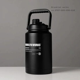 ジャグ ブルックリンワークス WATER JUG 3.8L ウォータージャグ 3.8リットル BROOKLYN WORKS キャンプ アウトドア アイスジャグ 保冷保温水筒 大容量 保冷ジャグ 保温ジャグ 保冷 ビーチ 山 登山 海 キャンプ
