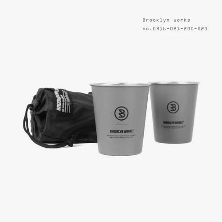 楽天市場】ブルックリンワークス CUP SINGLE シングルカップ2個セット 