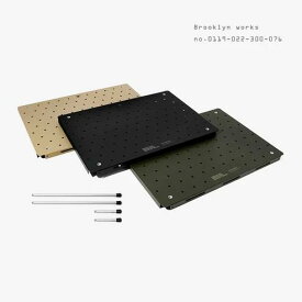 【お買い物マラソン 特別価格！10/9 1:59まで】ブルックリンワークス METAL PLATE LEG(2本）LONG プレートレッグロング BROOKLYN WORKS キャンプ アウトドア