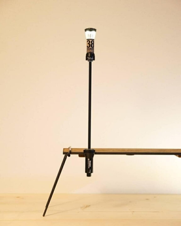 楽天市場】38エクスプローラー ZEROPOD38 ランタンスタンド  