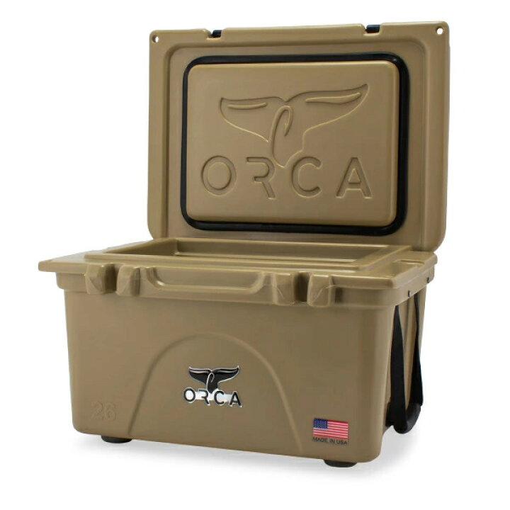 楽天市場】オルカ クーラーボックス クーラー 26QT 25L チャコール  