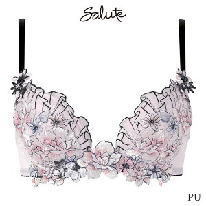 �y10/19 10:59�܂�22%OFF�z�T���[�g Salute 43�O���[�v ���R�[�� �u���W���[ �t�����g�G�b�N�X�v���X�u�� 3/4�J�b�v(C)BTJ743