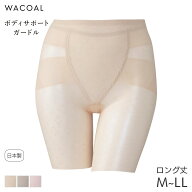 15%OFF ワコール ボディサポートガードル 股関節サポート 綿メッシュ ロング丈 ジャストウエスト(M L LL)…