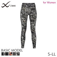 【4/17 10:59まで22%OFF】CW-X ワコール レディース スポーツボトム 段階着圧タイツ ベーシックモデル ロ…