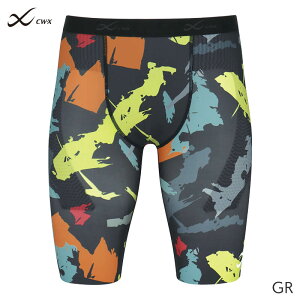 �y6/26 10:59�܂�21%OFF�zCW-X ���R�[�� �����Y �X�|�[�c�{�g�� �Ҋ֐߃T�|�[�g �{�f�B�o�����X�A�b�v�^�C�c �n�[�t �X�|�[�c�^�C�c(SS S M L LL)HOO505�y���[����15�z