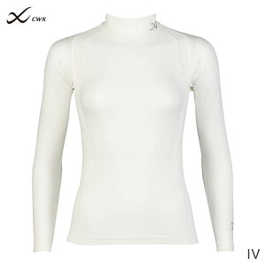 20%OFF CW-X ワコール レディース スポーツトップ ジュウリュウ メッシュ ハイネック 長袖(S M L)JAY389【メール便24】