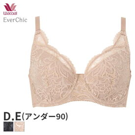 〈4/30 10:59まで20%OFF〉ワコール エバーシック ブラジャー フルカップ(D Eカップ/アンダー90)BRB284