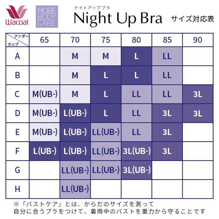 楽天市場】23%OFF ワコール ナイトアップブラ レーシィ ブラジャー 
