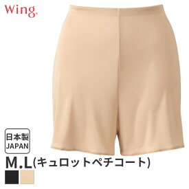 15%OFF ウイング シンプルランジェリー ペチコート(M Lサイズ/丈35 45)EH6201【メール便10】