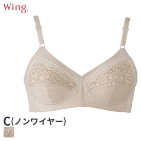 〈4/30 10:59まで20%OFF〉ウイング ブラジャー フルカップ ノンワイヤー(Cカップ)NB6000【メール便15】