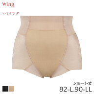 23%OFF ウイング ハミデンヌ ガードル ショート丈 ジャストウエスト Qサイズ(82-L 90-LL)KQ2585【メール…