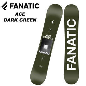 FANATIC ファナティック スノーボード 板 ACE DARKGREEN 22-23 モデル エース ダークグリーン