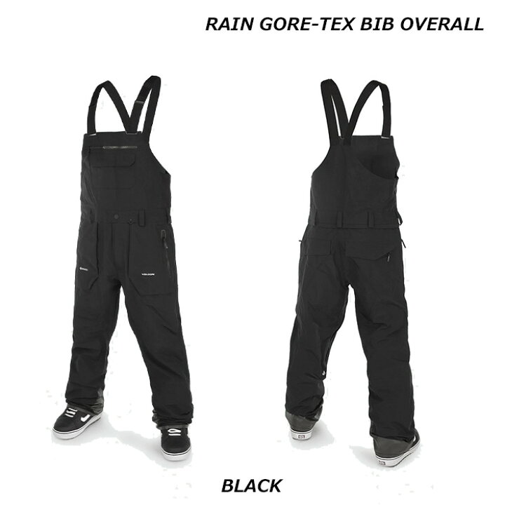 楽天市場】VOLCOM ボルコム ウェア RAIN GORE-TEX BIB OVERALL レイン 