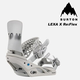BURTON バートン スノーボード ビンディング LEXA X GRAY/LOGO 23-24 モデル レディース