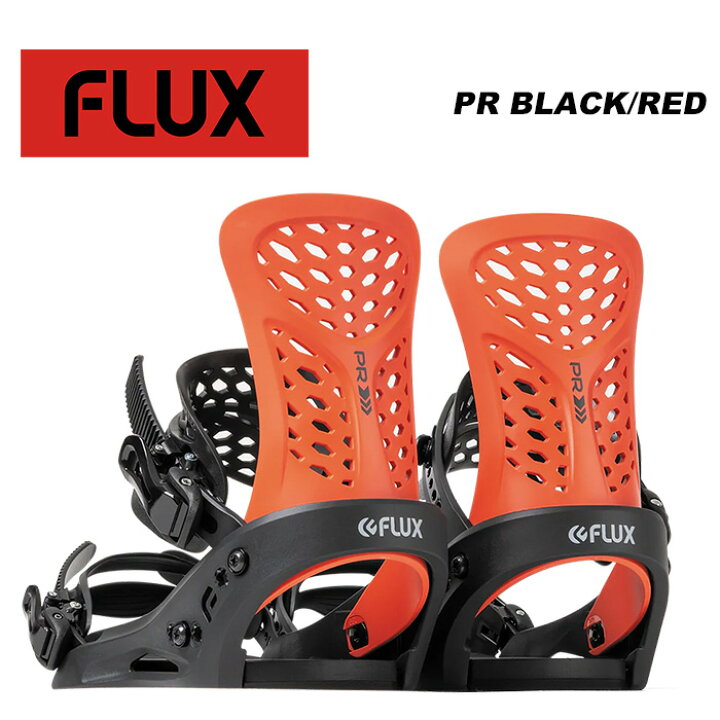 楽天市場】FLUX フラックス スノーボード ビンディング PR BLACK/RED  