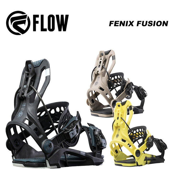 楽天市場】FLOW フロー スノーボード ビンディング FENIX FUSION 