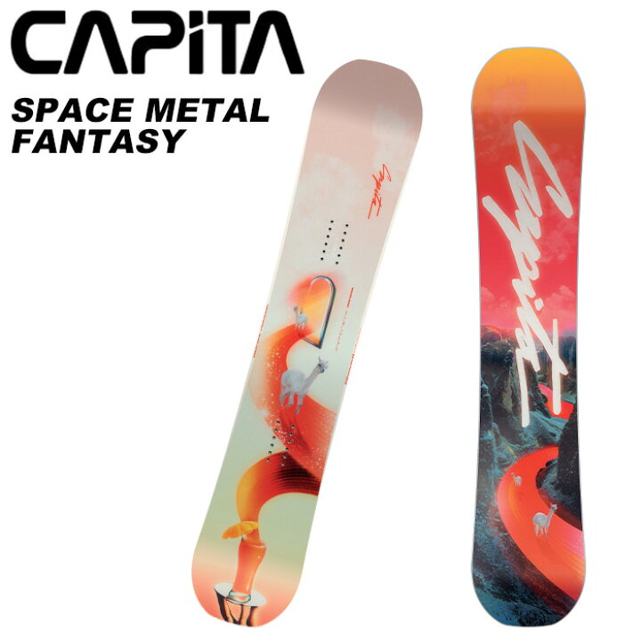 楽天市場】CAPITA キャピタ スノーボード 板 SPACE METAL FANTASY 23 